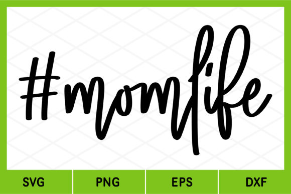 Mom Life SVG: Premium Graphics for Print Templates