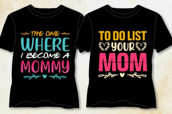 Mom Lover T-Shirt Design Bundle